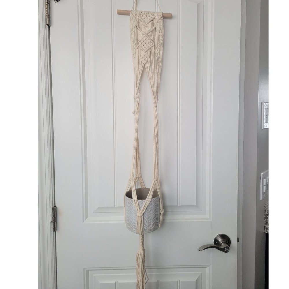 Macrame Plant Hanger (Hanger only, no planter)